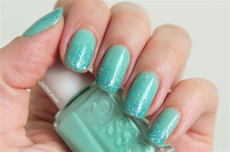 40 Great Nail Art Ideas: Aqua or turquoise / Polished Polyglot