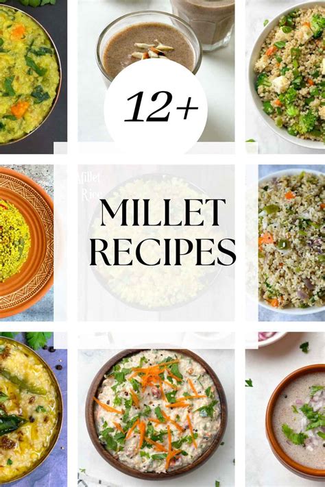 Indian Millet Recipes - Indian Veggie Delight