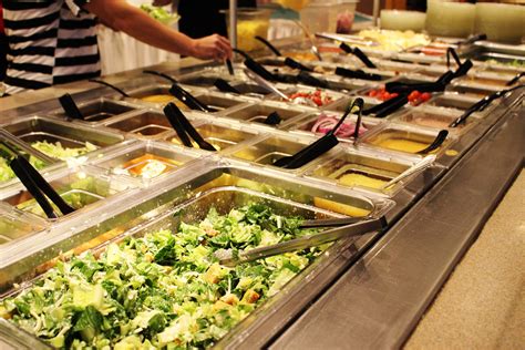 Choose Wisely: Soup and Salad bar at Shrine Restaurant, Belleville, Illinois - Midwest Wanderer