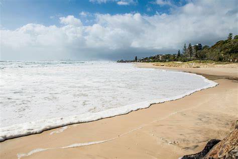 Photo of Sea Foam on Beach · Free Stock Photo