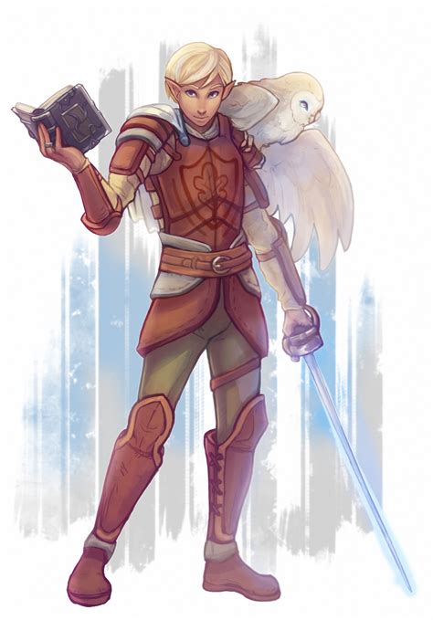 Male Elven Bladesinger | Concept art characters, Character art, Character design