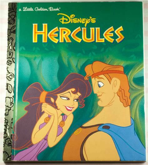 1997 Disney's First Edition Hercules Little Golden Book USA, Adapted From Walt Disney Picture ...