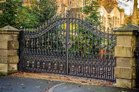 Wrought Iron Garden Gates-YouFine