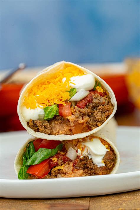 Taco Bell Burrito Supreme (Copycat) Recipe - Dinner, then Dessert