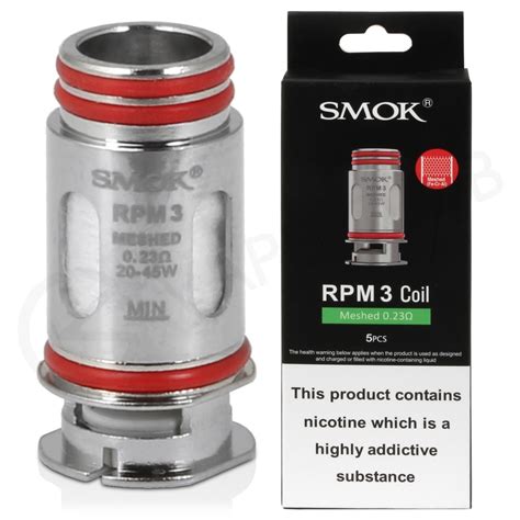 Smok RPM 3 Mesh Coils - Next Day Delivery | 5 Pack