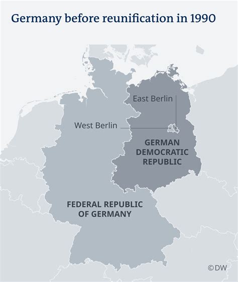 Map Of West Germany 1970s