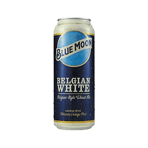 Blue Moon Wheat Beer, Craft Beer Can (24 fl oz) - Instacart