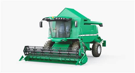 Combine Harvester Model - TurboSquid 1342481