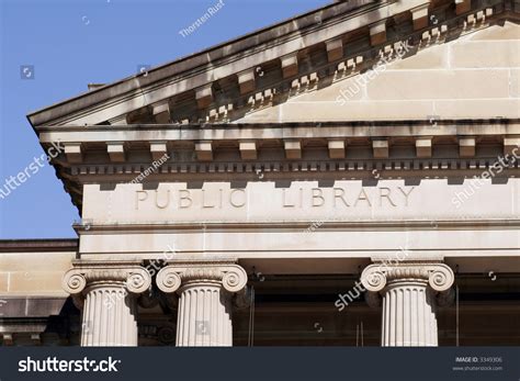 Classical Columns Roof Architecture Pillars Building Stock Photo ...