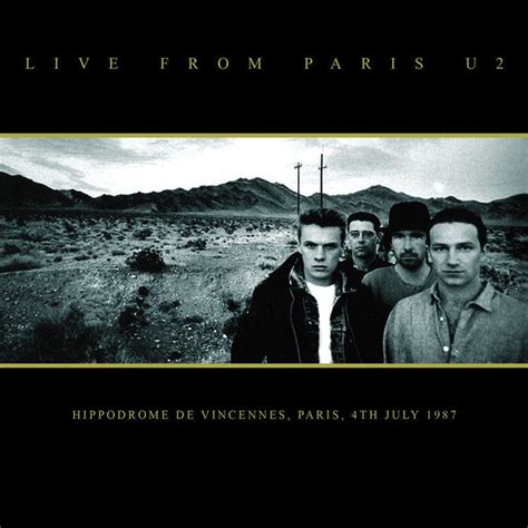 Live from Paris (U2 album) - Alchetron, the free social encyclopedia