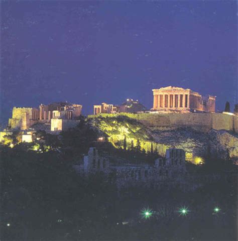 Athens Photo Gallery: Picture of Acropolis Night View