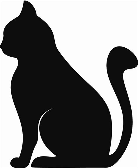 Aliexpress.com : Buy Silhouette of a Sitting Cat Vinyl Wall Decal Animal Cat Pet Salon Mural ...