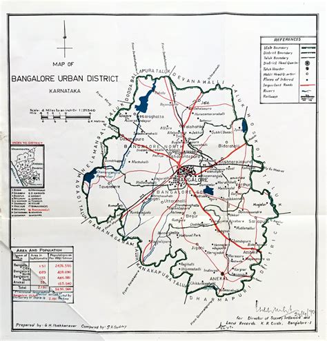 Bangalore City Map City Map Of Bangalore With Important Places | Hot ...