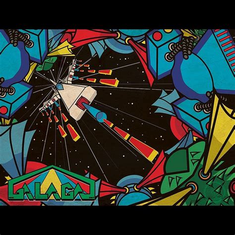 Galaga /Arcade Art Digital Art by Austin Zachary - Pixels