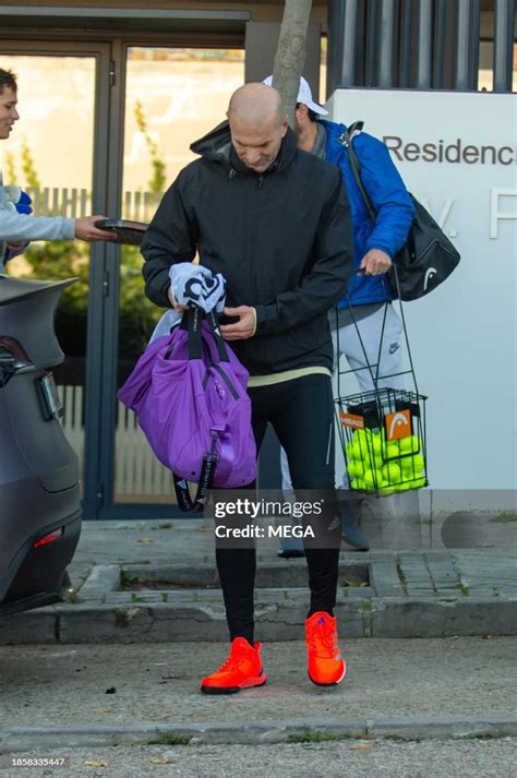 Zinedine Zidane is seen out and about on December 14, 2023 in Madrid,... News Photo - Getty Images