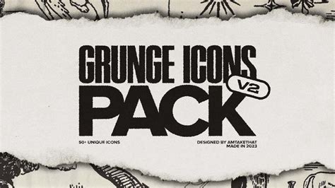 GRUNGE ICONS PACK V2