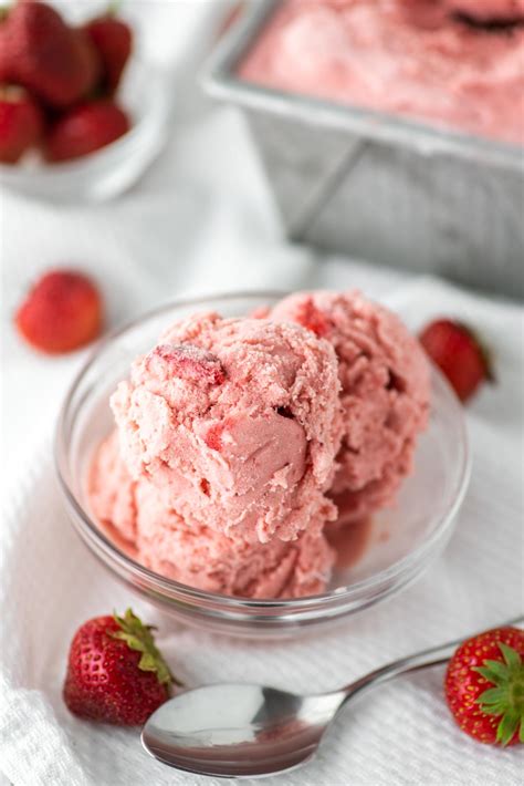 Homemade Strawberry Ice Cream Recipe - Chisel & Fork