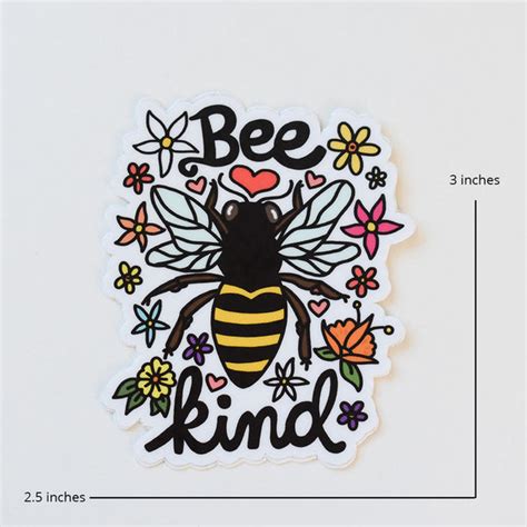 Bee Kind Sticker – Davis Taylor Trading Co