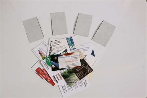 60 mil Adhesive Business Card Magnet - Discount Magnet