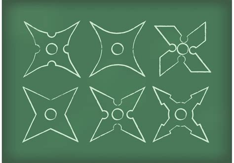 Ninja Throwing Star Vectors - Download Free Vector Art, Stock Graphics & Images