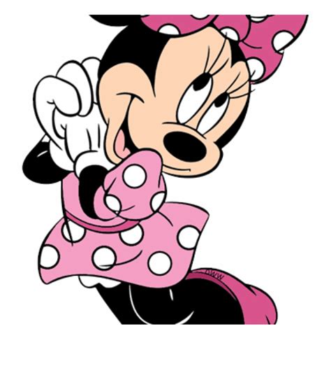 Pink Printable Minnie Mouse Face