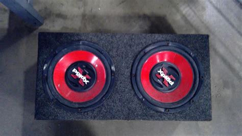 Sony Xplod Dual 12" Subwoofer Enclosure | Property Room