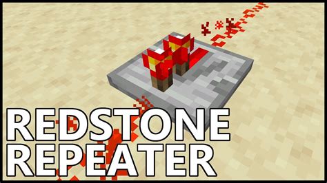 How To Make A Repeater In Minecraft