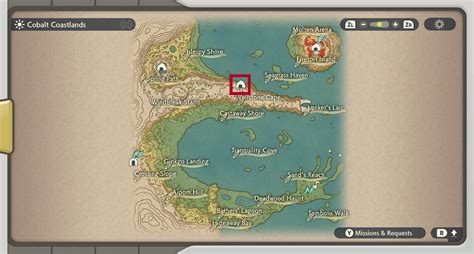 File:Hisui Seaside Hollow Map.png - Bulbagarden Archives