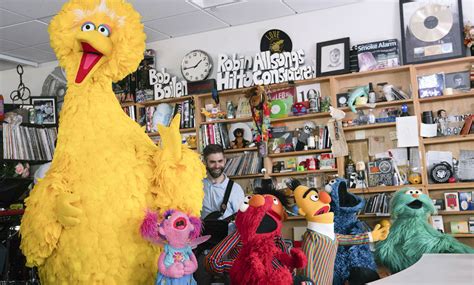 Watch Sesame Street characters play at NPR's Tiny Desk Concert