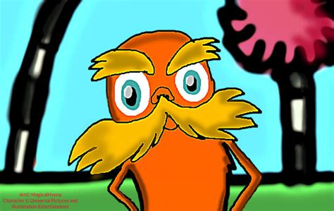 The Lorax by MagicalHyena-FanArt on DeviantArt