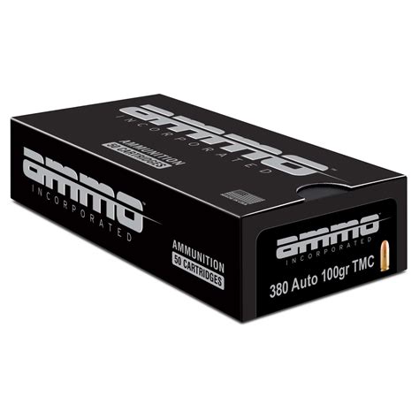 Ammo Inc. 380 ACP 100gr 50rd/Bx | Range USA