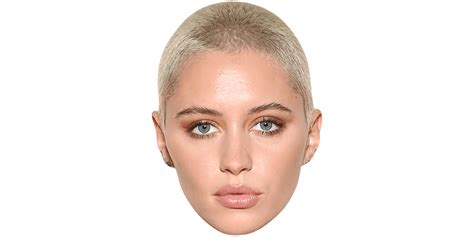 Iris Law (Short Hair) Big Head - Celebrity Cutouts