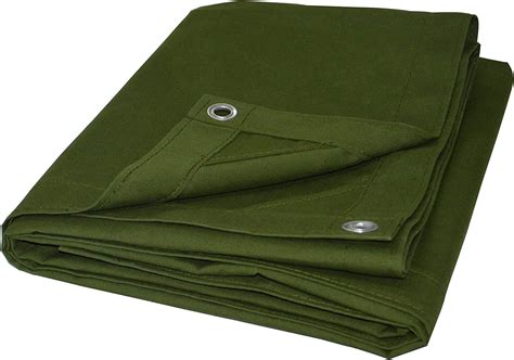 Amazon.com: Tarp Canvas,Heavy Duty Waterproof Outdoors Canvas Tarps ...