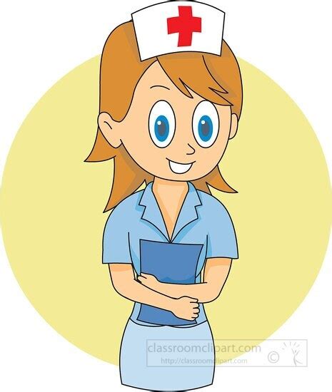 Medical Clipart-cartoon style nurse