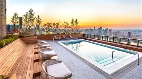 Wading Pool Inspiration | Rooftop pool, Nyc rooftop, Rooftop lounge