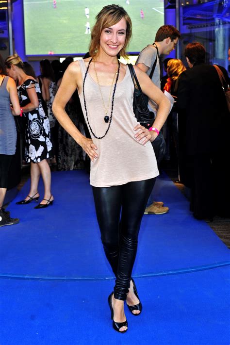 Maike von Bremen at Berlin Fashion Show - Leather Celebrities