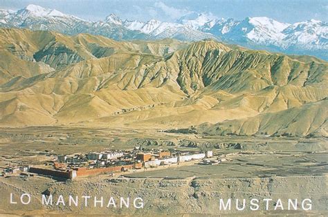 Lo Manthang Mustang Postcard Nepal