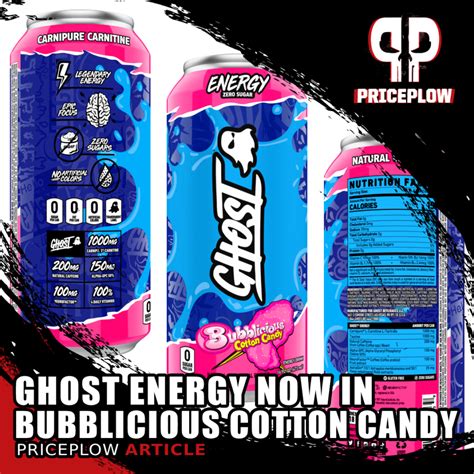 Ghost Energy Bubblicious Cotton Candy Sets New Bar in Energy Drink Flavors