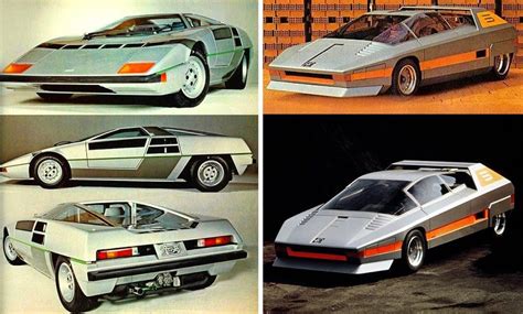 Futuristic Concept Cars From the 70s and 80s