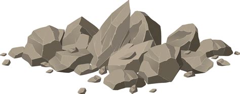 Rock Boulder Royalty-free Illustration - stone png download - 2471*975 - Free Transparent Rock ...