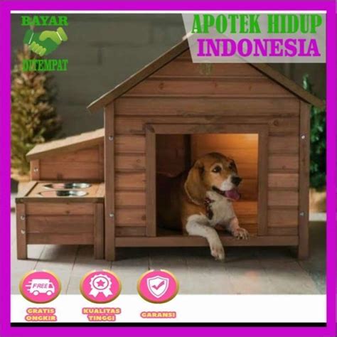 Jual kandang anjing bessr dari kayu / kandang anjing murah / kandang anjing di Seller Apotek ...