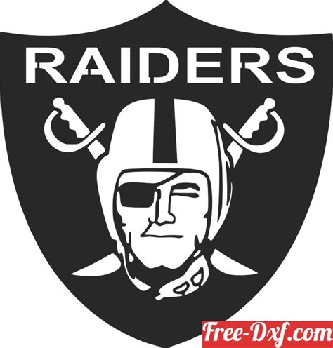 Download Raiders LOGO NFL W84gi High quality free Dxf files, Svg,