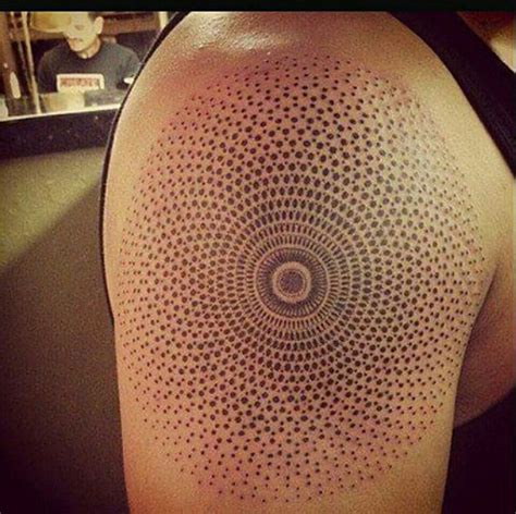 Dot tattoo | Sacred geometry tattoo, Geometry tattoo, Geometric tattoo design