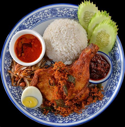 Ayam Berempah Nasi Lemak - Heng Hong Tin Kee