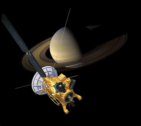 Cassini at Saturn View 1 | NASA Solar System Exploration