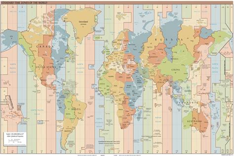 World Time Map - World Maps