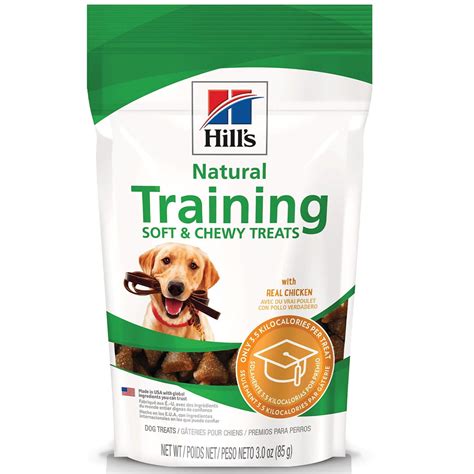 Hill's Natural Training Soft & Chewy Dog Treats with Real Chicken, 3-oz ...