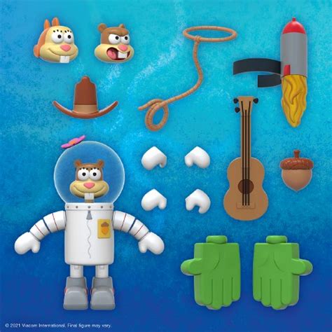 SpongeBob SquarePants Ultimates Sandy Cheeks Action Figure - Forbidden Planet