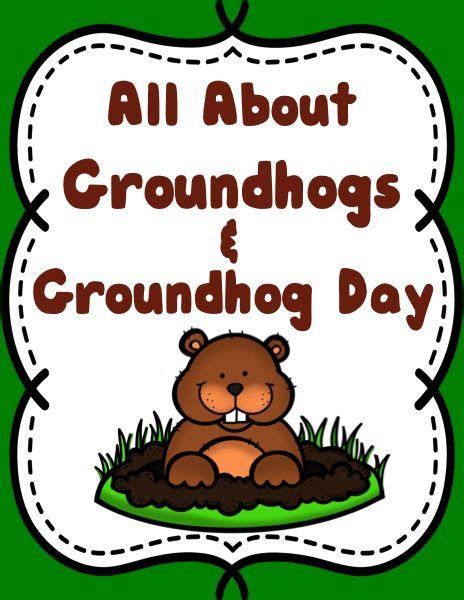 Groundhog Day Activities for Kindergarten | Groundhog day activities ...