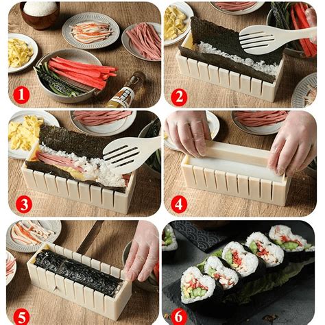 [4 Shapes!!] DIY Sushi Maker